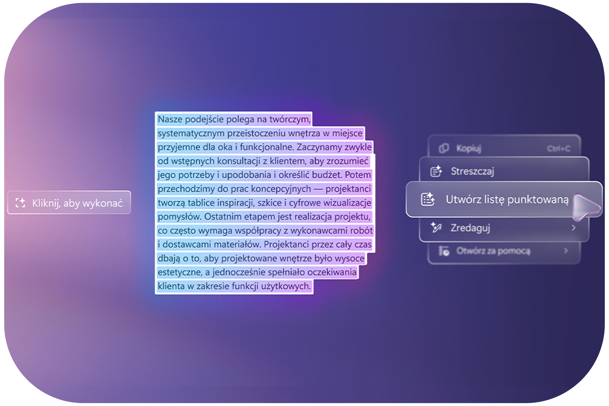 Kliknij, aby wykonać