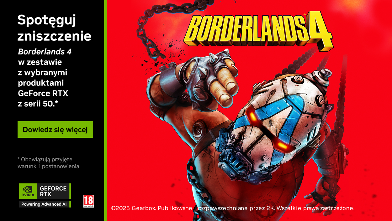 Promocja Spotęguj Zniszczenie Borderlands 4 Header na karcie promocji